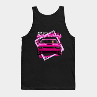 Funny Daddy's Home Trump Pink 2024 Tank Top